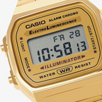 Casiio Retro Gold Tone Unisex Watch Alarm Chrono Light Digital ChronoMist