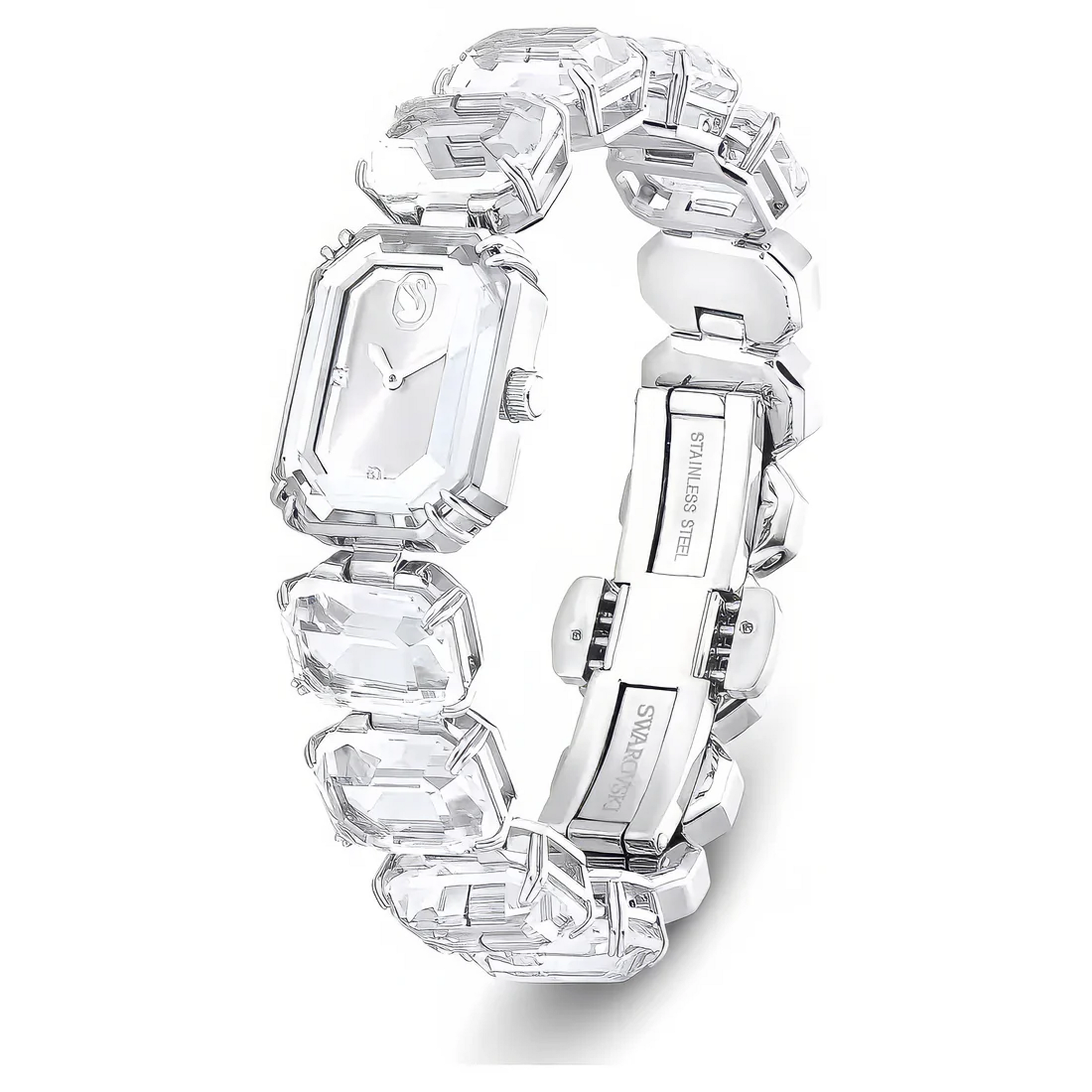 Octagon Crystal Bracelet Watch ChronoMist