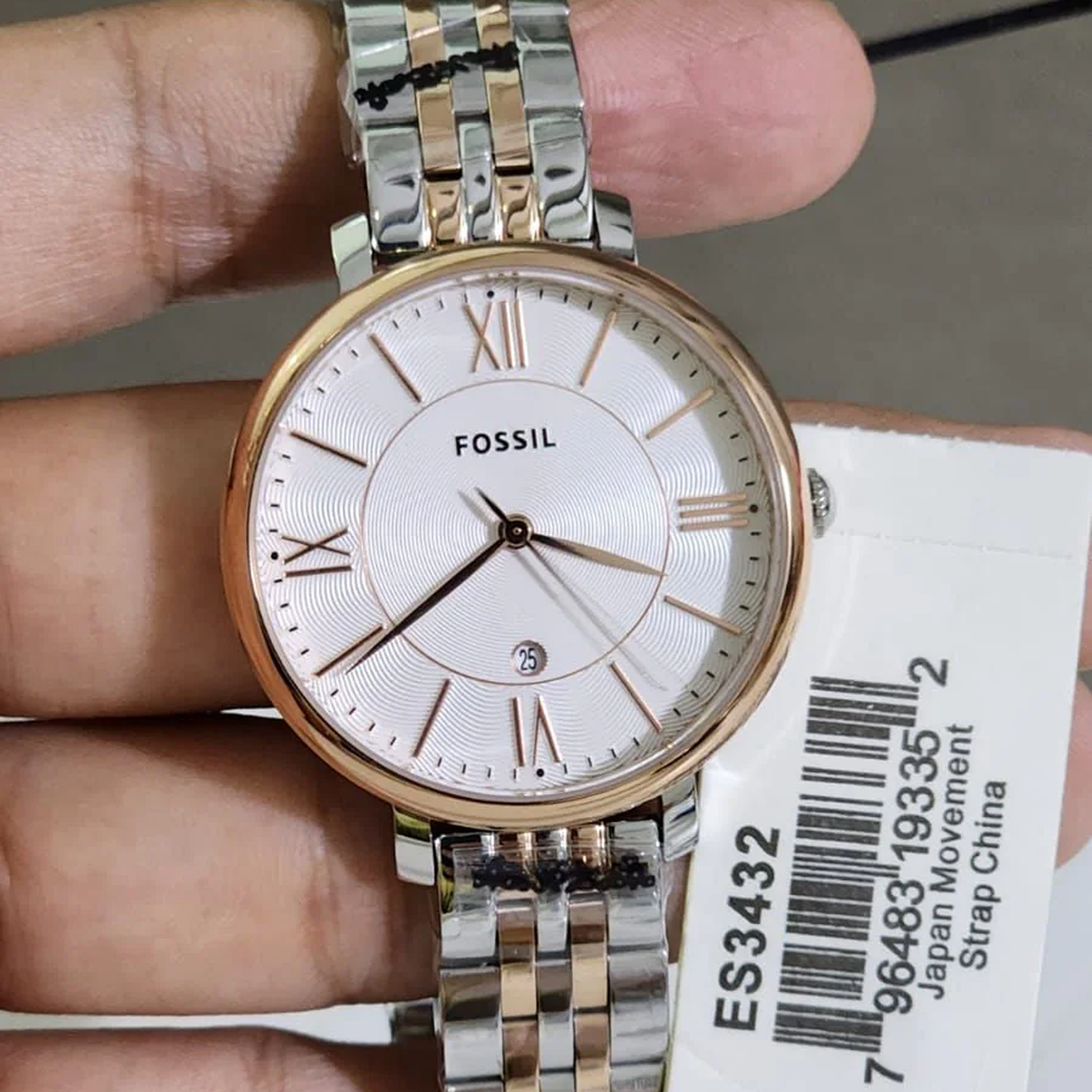 Foossiil Women White Analogue Watch ChronoMist