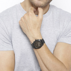 Foossiil Men Brown Dial Chronograph Watch ChronoMist