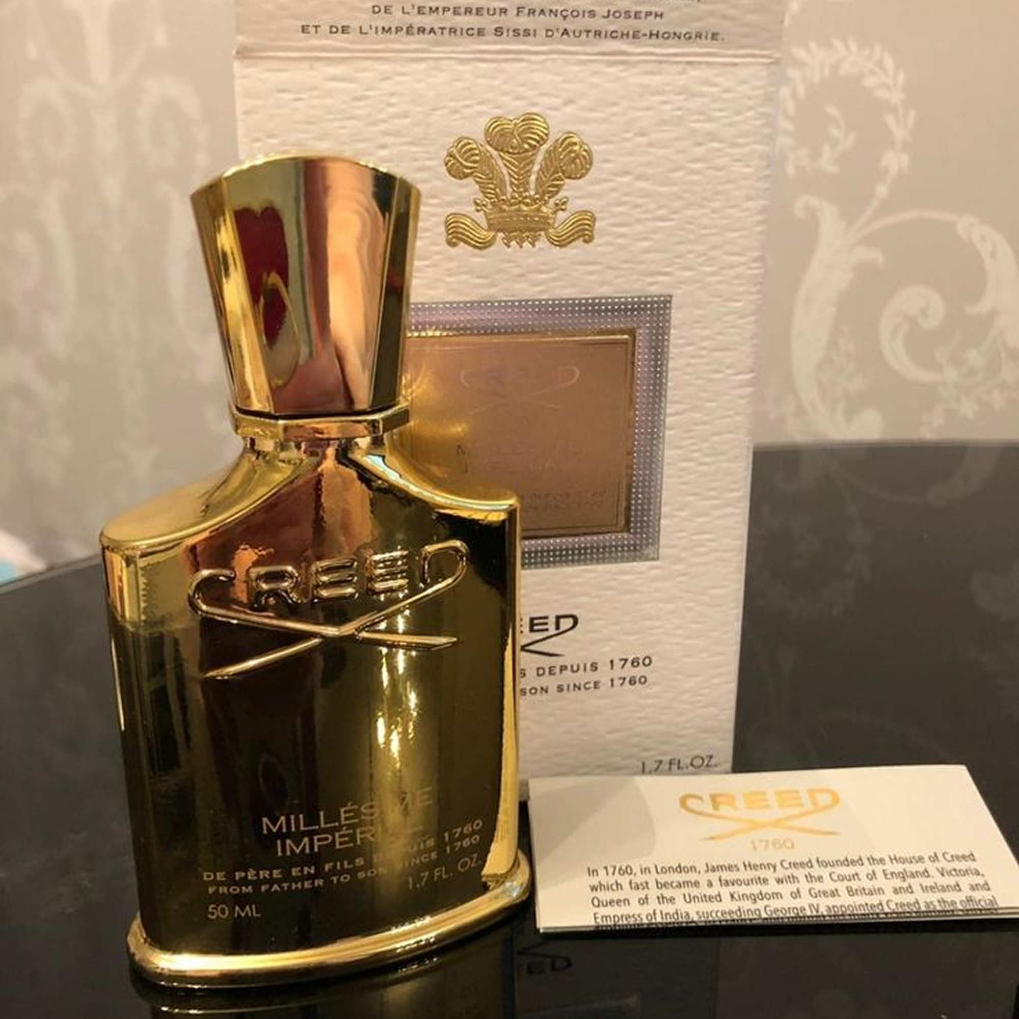 Creeedd Millésime Impérial Eau de Parfum – 100ml ChronoMist