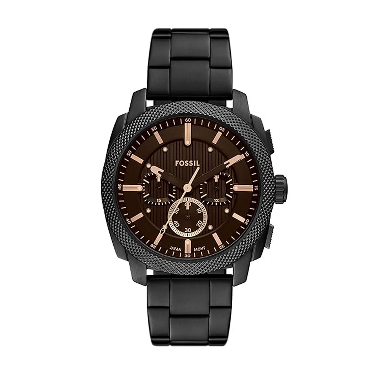 Foossiil Men Brown Dial Chronograph Watch ChronoMist