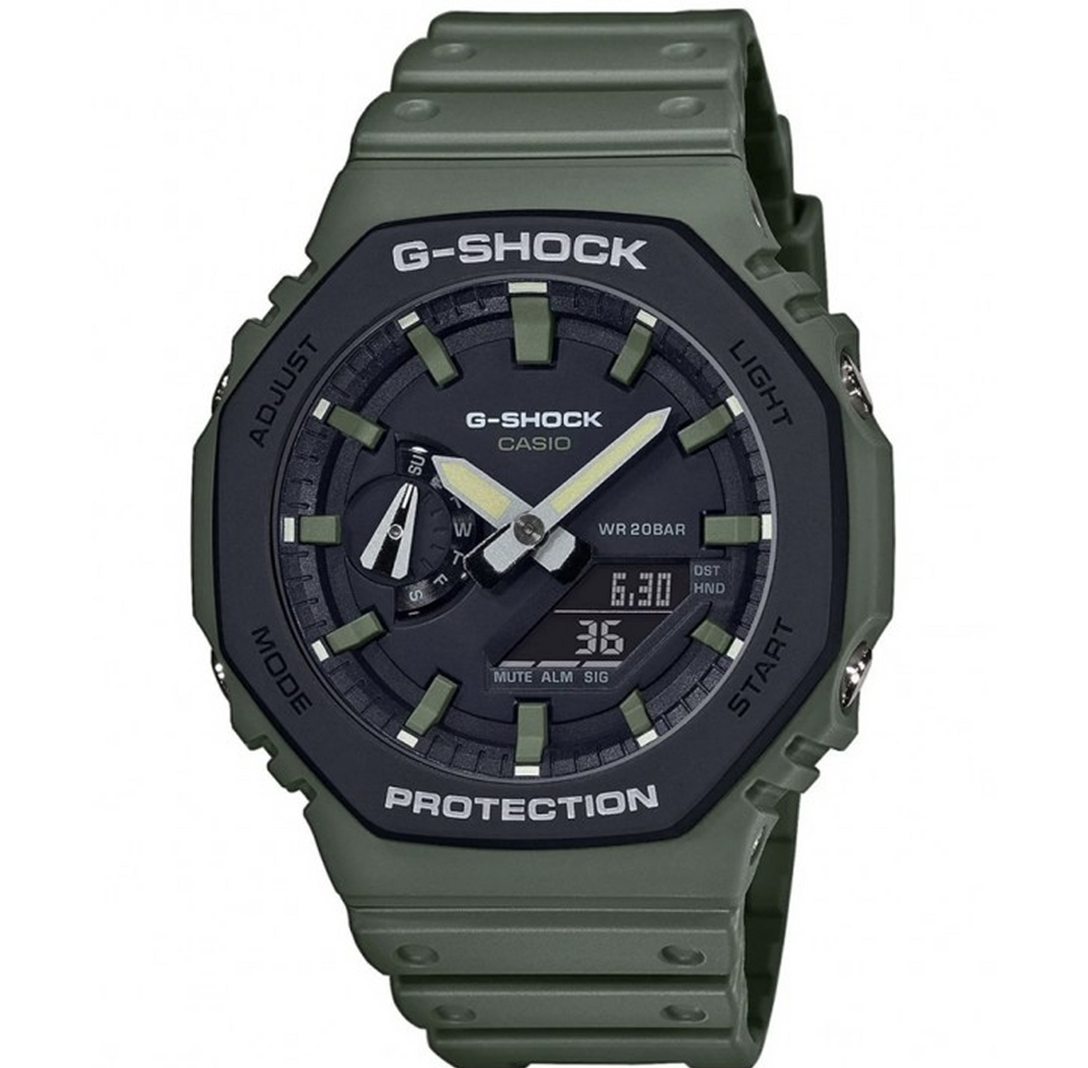 Cassiio G-Shhoock Bluetooth Solar Watch – Navy Blue, Carbon Core Guard, 200M Water Resistant ChronoMist