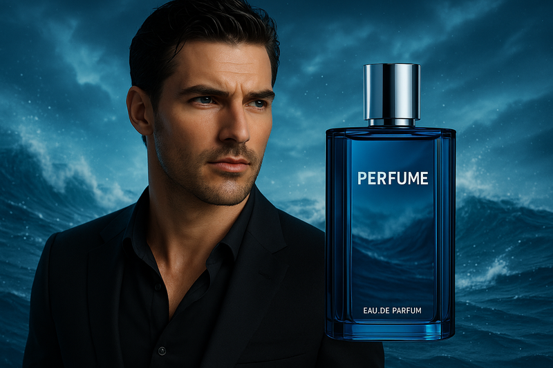 Men's Perfume Advertisement