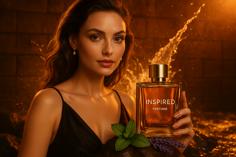 Women's Perfume Advertisement